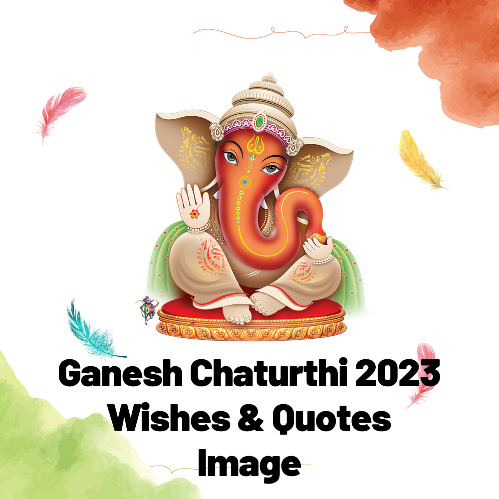 Happy Ganesh Chaturthi Wish Card Card